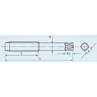 EA829DM-8 M8x1ハンドタップ左ネジ用SKS2_選択画像03