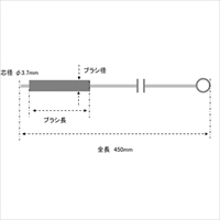 EA109SE-22 22x450mmチューブブラシ(馬毛)_選択画像02