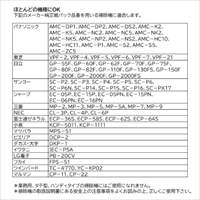 EA899-10 家庭用掃除機ダストパック(3枚)_選択画像03