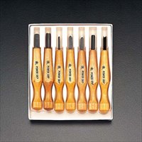 EA589XE-7 7本組彫刻刀パワ-グリップ