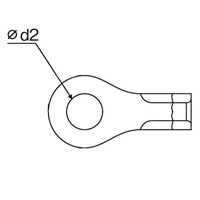 EA538MB-35 2.0-4.0丸形絶縁圧着端子150個_選択画像03
