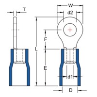 8.0-5.0[丸形]絶縁圧着端子(40個/赤)_選択画像03