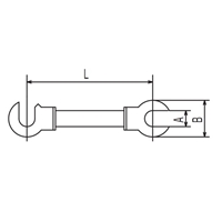 EA758ZP-7A 100A/75mm銅ツメ付ヒューズ2本_選択画像02