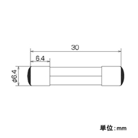 EA758ZZ-201 1.0A/6.4mm管ヒューズ速断型_選択画像02