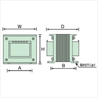 EA815ZY-45 3.0A/100V110Vダウントランス_選択画像03