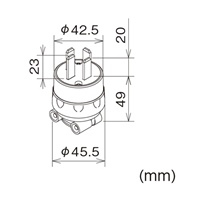 EA940BE-1 AC250V/20Aプラグ2P_選択画像02