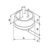 EA940BB-2 AC250V/15Aプラグ接地2P_選択画像02