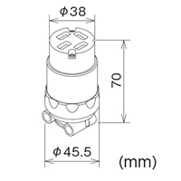 EA940BG-2 AC250V/20Aコネクターボディ接地_選択画像03