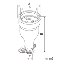 EA940BH-2 AC250V/20A防水型コネクター接地_選択画像03