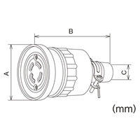 EA940BJ-12 30A防水型引掛コネクター接地3P_選択画像02