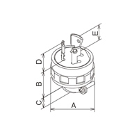 EA940BW-6 AC250V/20Aプラグ2P_選択画像03