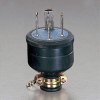AC250V/30Aゴムプラグ(接地3P)