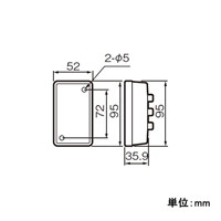 EA940CB-39 角型タンブラスイッチ3連_選択画像02