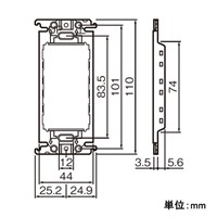 EA940CD-451 スイッチ取付金具_選択画像03