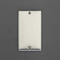 EA940CE-261 メタル製カバープレート角/1連