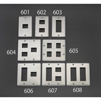 EA940CE-602 プレート2個/1列/ステンレス製_選択画像02