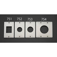 EA940CE-754 58.5mmコンセントプレート丸型_選択画像02