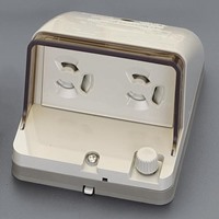 125V/15A 防水コンセント(接地抜止2個)