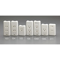 EA940CG-103 角型コンセント2口アース付_選択画像02