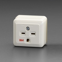 EA940CG-138 250V/15A角型コンセント1口