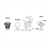 EA940DA-139 押ボタンスイッチ2極双投/赤_選択画像03