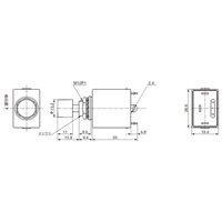 EA940DA-161 押ボタンスイッチ単極双投防水_選択画像03