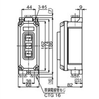 EA940DF-92 三相押ボタン開閉器防雨可逆形_選択画像03