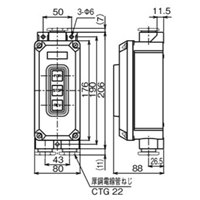 EA940DF-93 三相押ボタン開閉器防雨可逆形_選択画像03