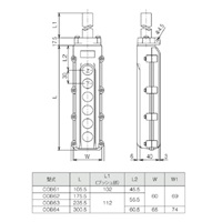 EA940DF-103 6点押シボタン開閉器防雨形_選択画像03