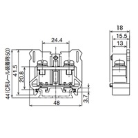 EA940DG-25 70A端子台2個_選択画像04
