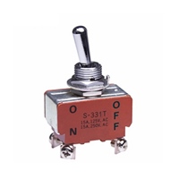 125V/15A2極単投/トグルスイッチ
