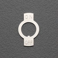 12.5mm用トグルスイッチ文字版