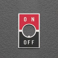 12.5mm用トグルスイッチ文字版