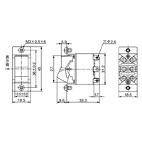 EA940DH-466 15A2極双投/ロッカ-スイッチ_選択画像03