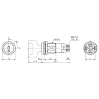 EA940DH-701 3A/超小型キーロックスイッチ_選択画像03