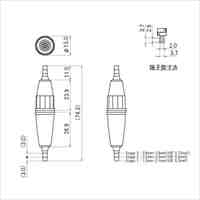 EA940DL-56 6.4x30mmヒューズホルダ-金具付_選択画像03