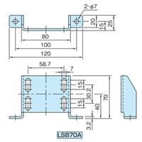 EA949RR-1 長穴リミットスイッチブラケット_選択画像02
