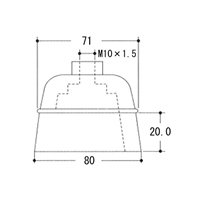 φ80mm/M10x1.5ワイヤーブラシ(カップ型)_選択画像03