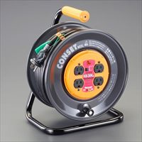 AC125V/15A/30mコンセント固定リール(漏電)