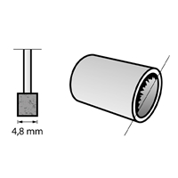 EA818E-214 4.8x10.0mm/3.2mm軸軸付砥石_選択画像02