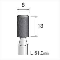 EA819BF-42 8x13mm/6mm軸ブラック砥石_選択画像02