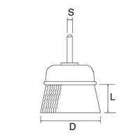 EA819BM-12 65mm/6mm軸カップブラシ スチル_選択画像03