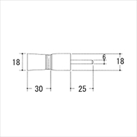 EA819BT-27 18mm/6mm軸エンドブラシ ステ製_選択画像02