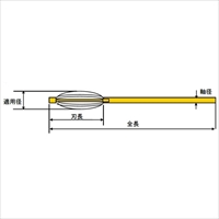 EA819N-3 6.5x140mmバリ除リ棒_選択画像03