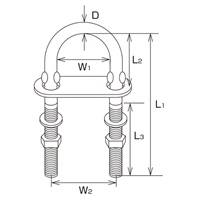 EA638BJ-12 M12x140mmUボルト_選択画像04