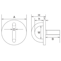 EA638MG-2 M8ラウンドアイ/アンカー付_選択画像03