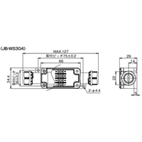 EA940CX-4J 4極300V/15A端子台付中継BOXBE_選択画像04