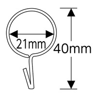 EA638DN-51 40mmフック付リング_選択画像03