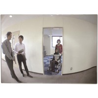 EA724ZM-6 220x165mm凸面ミラー(通路左右用