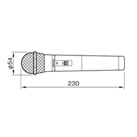 EA763CF-3 単3x1本ワイヤレスハンドマイク_選択画像03